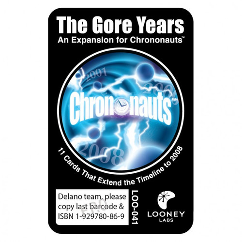 Card Games: Chrononauts: The Gore Years
