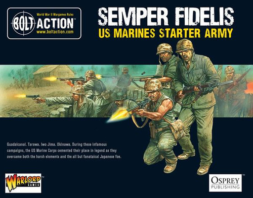 Bolt Action: USA - USA - Semper Fidelis Marine Corps Starter Army