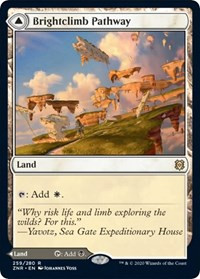 Brightclimb Pathway // Grimclimb Pathway [Foil] - Zendikar Rising