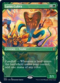 Lotus Cobra (Showcase) - Zendikar Rising