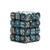 Dice and Gaming Accessories D6 Sets: Swirled - Gemini: 12mm D6 Steel Teal/White (36)