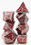Dice and Gaming Accessories Polyhedral RPG Sets: Red and Orange - Blood Sword - Metal (7)