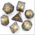 Dice and Gaming Accessories Polyhedral RPG Sets: Stuff-Inside - Glitter Gearwheel (7)