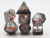 Dice and Gaming Accessories Polyhedral RPG Sets: Black and Grey - Misty Water Koi (7)