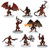 RPG Miniatures: Monsters and Enemies - D&D Minis: Kobold Warband