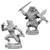 RPG Miniatures: MTG Miniatures - Unpainted Mini: Arlinn Kord & Tovolar [WZK 90398]