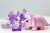 Dice and Gaming Accessories Polyhedral RPG Sets: Stuff-Inside - Pink Triceratops (7) [FBR FBG2361]