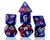 Dice and Gaming Accessories Polyhedral RPG Sets: Multicolored - RPG Dice Set (7): Summer Berries [SDZ 0009-01]
