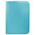 Card Binders & Pages: Vivid 4-Pocket Zippered PRO-Binder: Light Blue