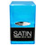 Deck Boxes: Satin Tower Deck Box - Glitter Blue