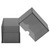 Deck Boxes: Eclipse 2-Piece Deck Box - Smoke Grey