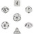 Dice and Gaming Accessories Polyhedral RPG Sets: Speckled - Speckled: Artic Camo (7)