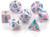 Dice and Gaming Accessories Polyhedral RPG Sets: Multicolored - Mini Festive: Pop Art/blue (7)