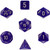 Dice and Gaming Accessories Polyhedral RPG Sets: Purple and Pink - Opaque: Purple/White