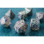Dice and Gaming Accessories Polyhedral RPG Sets: Metal and Metallic - Banded Star Void - Metal (7)