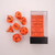 Dice and Gaming Accessories Polyhedral RPG Sets: Swirled - Vortex: Orange/Black (7)