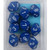 Dice and Gaming Accessories D10 Sets: Opaque: Poly D10 Blue/White (10)