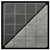 1in Reversible Battlemat with Black-Grey Squares 