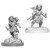 RPG Miniatures: Adventurers - D&D Nolzur's Marvelous Unpainted Minis: Halfling Rogue Female