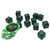 Dice and Gaming Accessories Game-Specific Dice Sets: Shadowrun RPG: Dice & Edge Tokens - Green