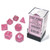 Dice and Gaming Accessories Polyhedral RPG Sets: Purple and Pink - Borealis: Pink/Silver - Luminary (7)