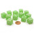 Dice and Gaming Accessories D6 Sets: d6Cube16mmGLOW LIwh (12)