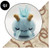 Stuffed Toys: Plushie Tote Bag: Light Blue Dragon Plushie/Brown Dragon Tote Bag