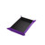 Dice and Gaming Accessories Dice Towers and Trays: Black/Purple Rectangular Magnetic Dice Tray