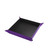Dice and Gaming Accessories Dice Towers and Trays: Black/Purple Square Magnetic Dice Tray