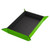 Dice and Gaming Accessories Dice Towers and Trays: Black/Green Rectangular Magnetic Dice Tray