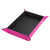 Dice and Gaming Accessories Dice Towers and Trays: Black/Pink Rectangular Magnetic Dice Tray