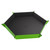 Dice and Gaming Accessories Dice Towers and Trays: Black/Green Hexagonal Magnetic Dice Tray