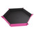 Dice and Gaming Accessories Dice Towers and Trays: Black/Pink Hexagonal Magnetic Dice Tray