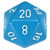 Dice and Gaming Accessories Polyhedral RPG Sets: d20Single34mmOP LBUwh