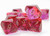 Dice and Gaming Accessories D10 Sets: Red and Orange - Gemini: Red-Violet/gold (10)