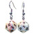 Festive Circus Mini d20 Hook Earrings