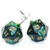 Scarab Jade Mini d20 Stud Earrings