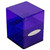 Deck Boxes: Satin Cube Deck Box - Glitter Purple