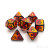 Dice and Gaming Accessories Polyhedral RPG Sets: Metal and Metallic - Drakona Embers Nali - Metal (7)