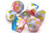 Dice and Gaming Accessories Polyhedral RPG Sets: Multicolored - Gradients - Winter's Rose (7)