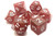 Dice and Gaming Accessories Polyhedral RPG Sets: Purple and Pink - Sparkle - Translucent Coral (7)