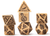 Dice and Gaming Accessories Polyhedral RPG Sets: Opaque - Illusory Stone - Sandstone (7)