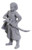 RPG Miniatures: Adventurers - Nolzur's Marvelous Unpainted Minis: Ansalon Human Rogue