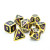 Dice and Gaming Accessories Polyhedral RPG Sets: Metal and Metallic - Mythica Dark Arts Hubris - Metal (7)