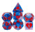 Dice and Gaming Accessories Polyhedral RPG Sets: Black and Grey - Love is in the Air (7)