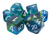 Dice and Gaming Accessories Polyhedral RPG Sets: Multicolored - Gradients - Ocean Bay w/ White (7) Dice and Gaming Accessories Polyhedral RPG Sets: Multicolored - Gradients - Ocean Bay w/ White (7)