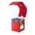 Deck Boxes: Premium Single Dboxes - Red Squire Plus 100+ XL