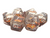 Dice and Gaming Accessories Polyhedral RPG Sets: Multicolored - Infused - Dragon Eye - Gold (7)