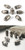 Dice and Gaming Accessories Polyhedral RPG Sets: Metal and Metallic - Silver Bullet - Metal and Enamel (7)