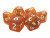 Dice and Gaming Accessories Polyhedral RPG Sets: Stuff-Inside - Infused - Frosted Firefly - Orange Burst (7) Dice and Gaming Accessories Polyhedral RPG Sets: Stuff-Inside - Infused - Frosted Firefly - Orange Burst (7)